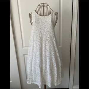 Basic white dress